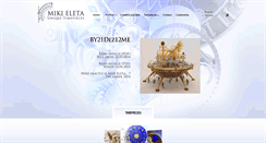 Desktop Screenshot of mikieleta.com